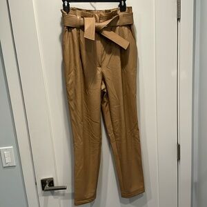 A.L.C. Camel Belted Trousers